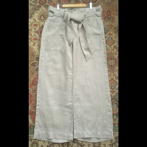 French Connection Linen Pants - Picture 3 of 8